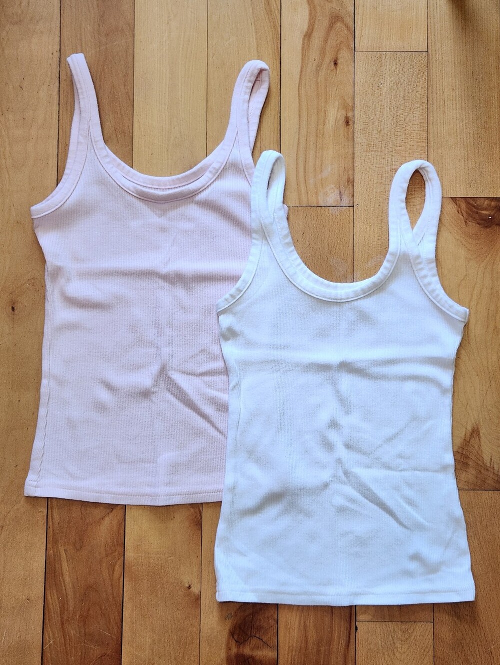 (2) Aerie Reset Scoop Neck Tank Tops - XS